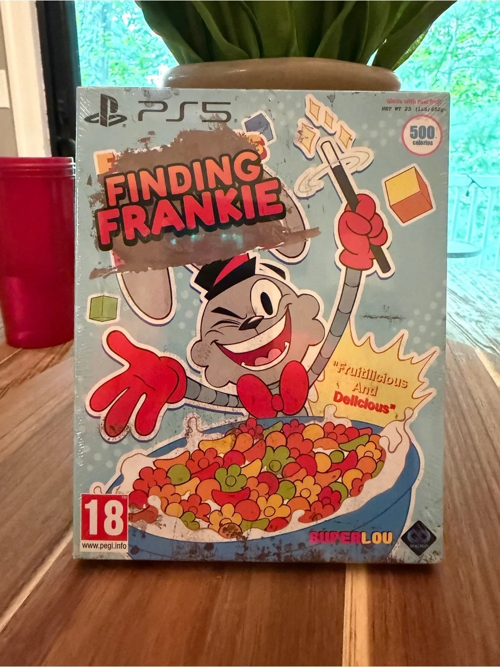 Finding Frankie Party Game Box - Blue